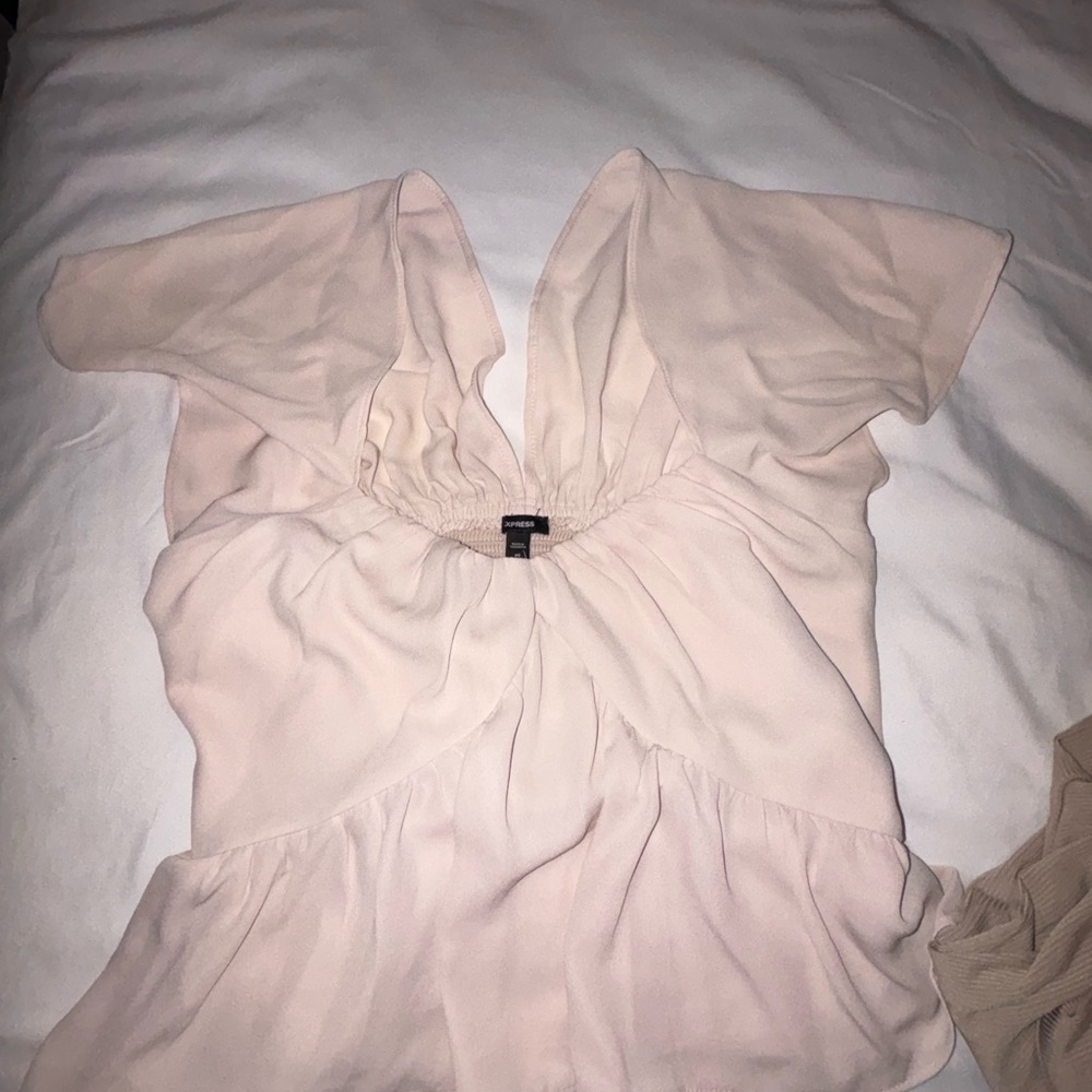 Express Soft Pink Women's Blouse